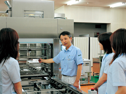 Photographs such as various courses and science seminars
